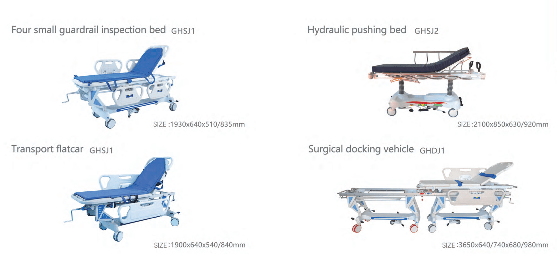 Bed Supporting Facilities Specifications